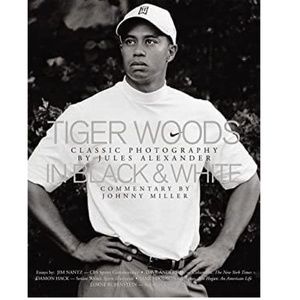 "Tiger Woods: In Black and White" Coffee Table Golf Book, Hardcover, Jan 1, 2008